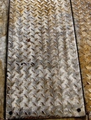 Cleaned trailer panel